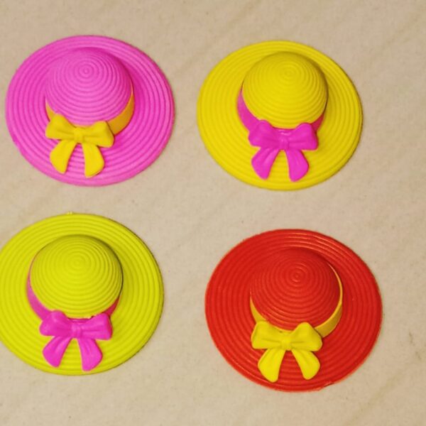 Funny Cap Erasers