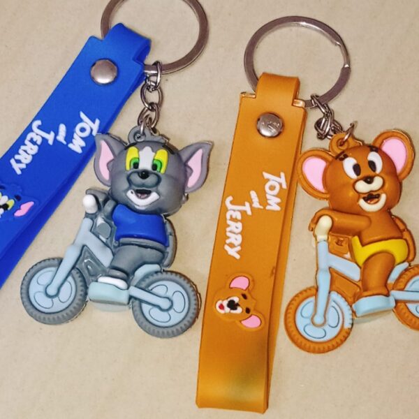 Tom and jerry keychain combo
