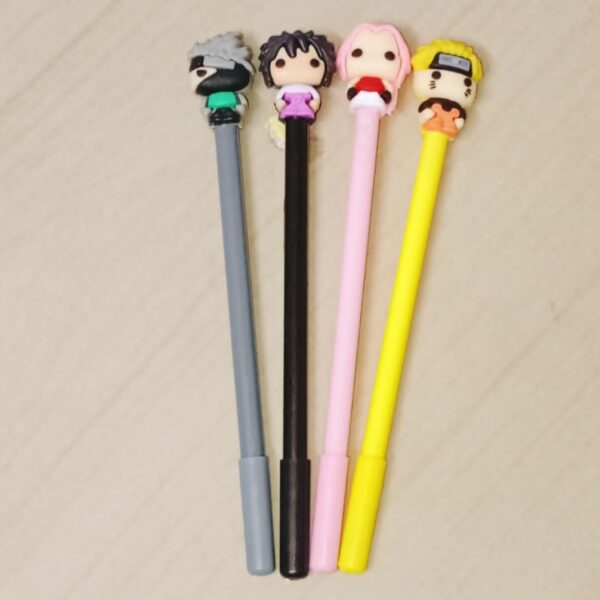 Anime character pen 4 pieces